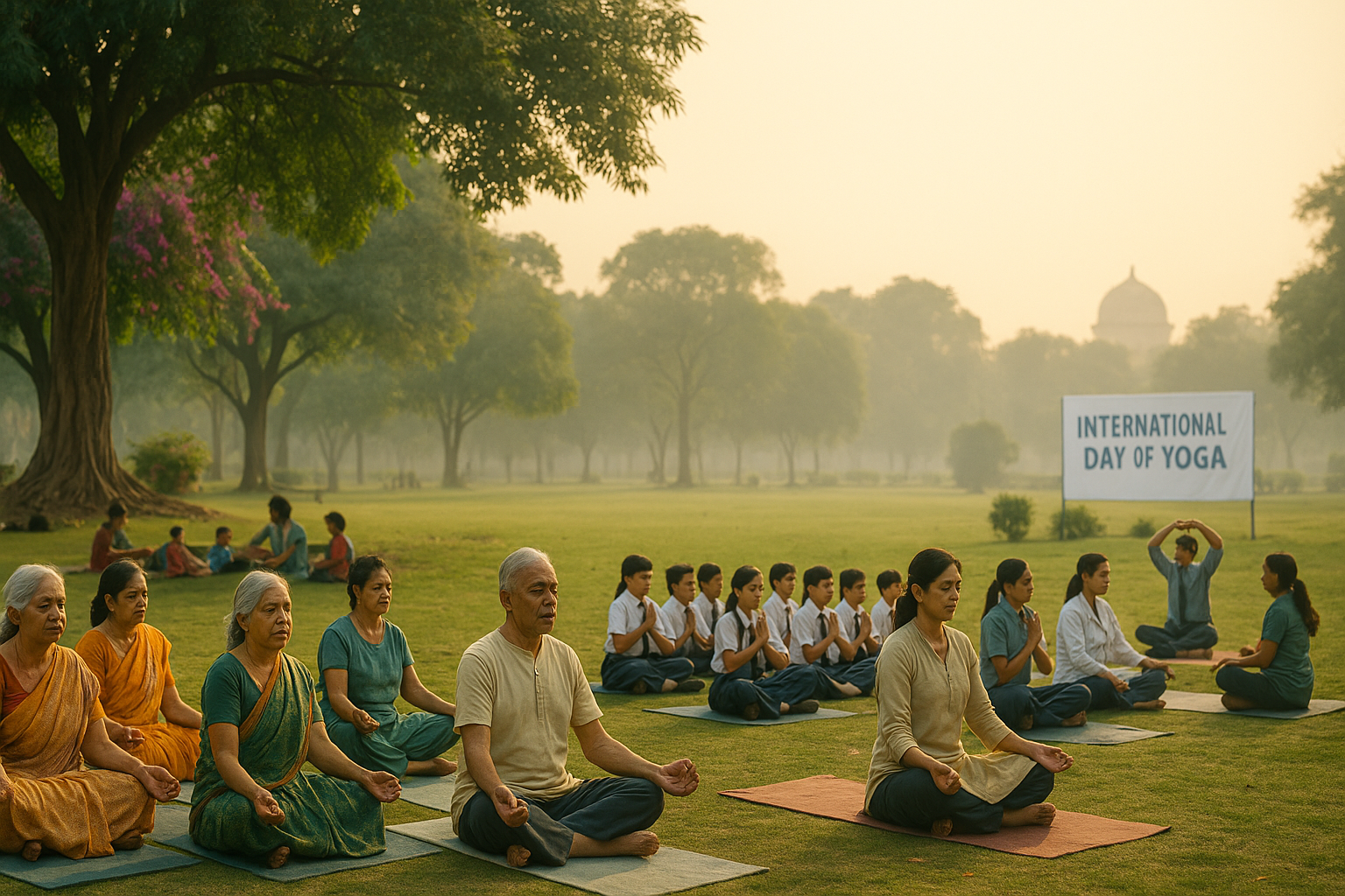 yoga en la india